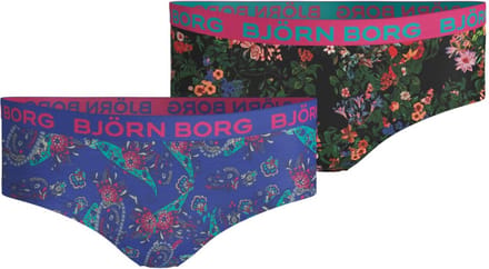 Bjorn Borg Paisley & Mystic flower meisjes hipster - 2pack - multi - maat 146/152