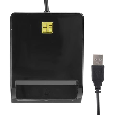 USB2.0 multifunctionele smartcardlezer voor M2 MS Bank ID SIm Geheugen CAC-kaart wit