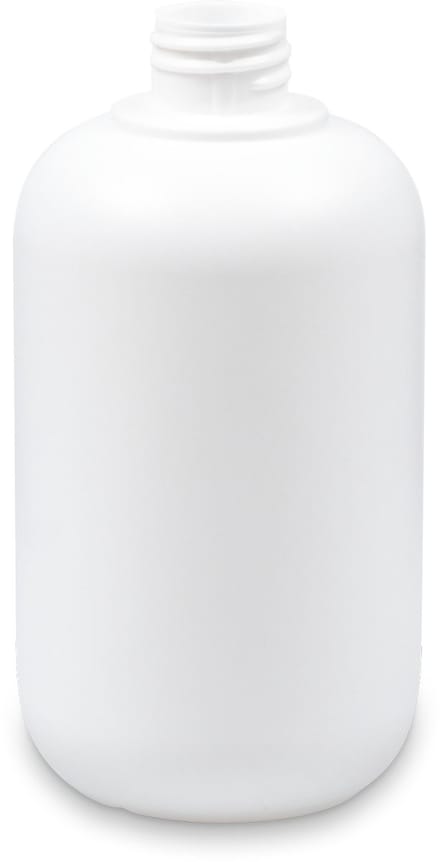 Fles 500 ml Polyethyleen wit 28/410
