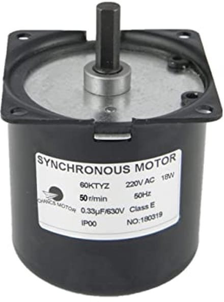 Synchrone Elektrische Motor 220V met Reductiemechanisme - 50 RPM CW/CCW
