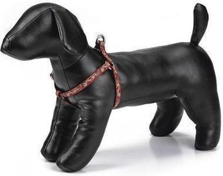 Envy borsttuig Strike Dog. Verstelbaar. Rood.