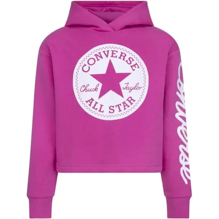 Girl hoodie Converse Signature Cropped