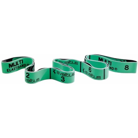 Sveltus - Multi Elastiband 10 Kg 110 Cm Groen + Poster