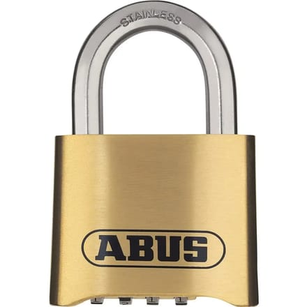 Roestvrijstalen combinatiehangslot Abus 180IB Blister
