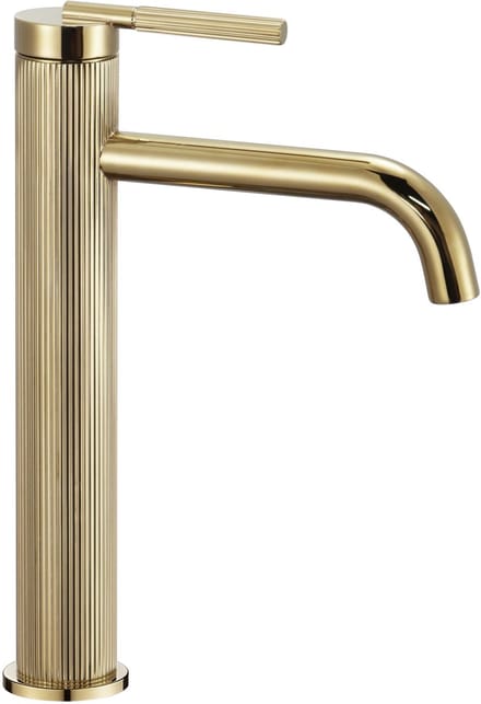 Rea Js-B348-1G Argon Hoog - Wastafelkraan - Gouden - 14,5 X 5 X 29,5 Cm