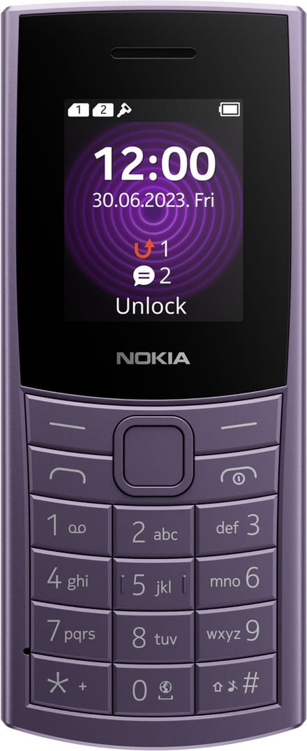 NOKIA 110 - Arctic Purple - 4G - 2024 - USB-C