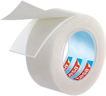 Tesa Powerbond Serie - Transparante Montagetape - 1,5m - 19mm - UV-bestendig