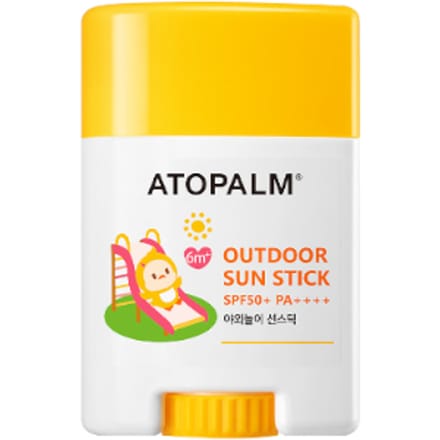 ATOPALM Outdoor Sun Stick SPF50+ PA++++ 20g AUTHENTIEKE WINKEL yellow