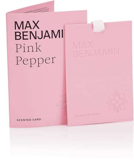 Max Benjamin - Geurkaart - Pink Pepper