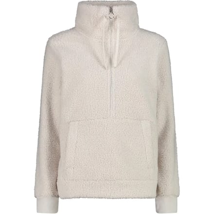 Dames sweatshirt met halve rits CMP