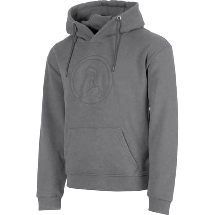Quiet Please Crush Washed Out Loose Fit Sweater met capuchon Heren-lichtgrijs, lichtgrijs