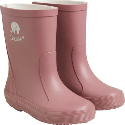 Celavi - Basic regenlaarzen voor kinderen - Solid - Burlwood - maat 28EU