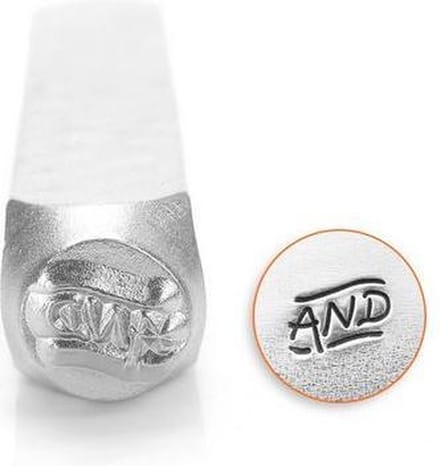 Slagstempel And | Hoogte 6mm