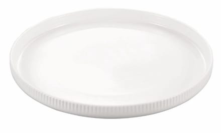 Bavary Linens Porseleinen Serveerbord - Ribble - Moderne Look - Set Van 3 - Wit