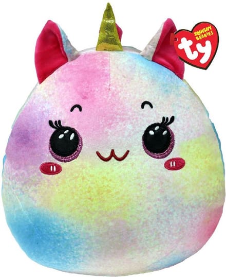 TY Squish a Boo Knuffelkussen Unicorn Maisie 20 cm