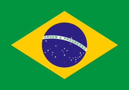 Vlag Brazilië 300x450cm