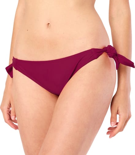 Merry Style Dames Zwembroek - Bikinibroekje - Elastische tailleband - Polyamide & Elastaan – Wijn rood (4242) – 40 – MS-VR-Brief-4