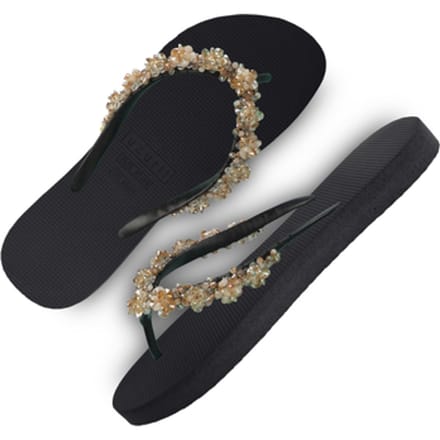 Uzurii | Teenslippers | Dames | Zwart | Maat 39/40