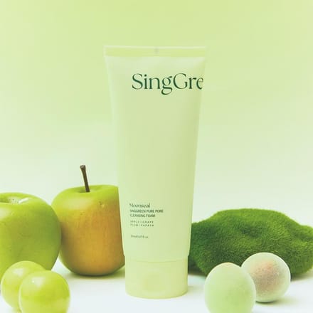 [Moonseal] Mousse Nettoyante Pure pour Pores SingGreen 150ml beige