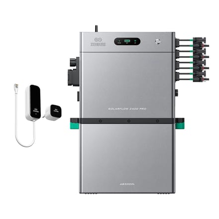 Zendure SolarFlow 2400 Pro - SolarFlow 2400 Pro & Slimme Meter P1 / 1*AB3000L (2.88 kWh) / Zonder panelen