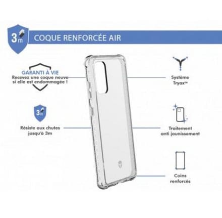 Force Case, Hoesje geschikt voor Samsung Galaxy S20 - AIR Versterkt, Transparant