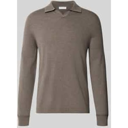 Regular fit shirt met lange mouwen van puur katoen model 'Edmund'