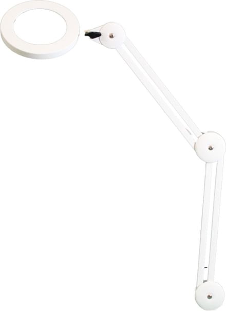 Syco SLV1803WH Mini Chameleon USB Vergrootglas Lamp - Leeslamp - Hobby Lamp - LED (Wit)