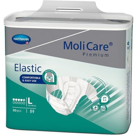 MoliCare® Premium Elastic 5 Drops Large 30 Verband(en)