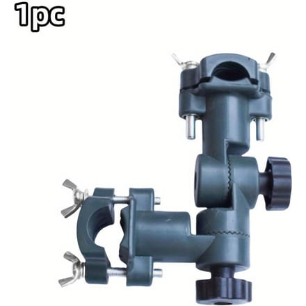 1 stuks Universele Dubbelvouw Connector, Multifunctionele Visbox, Visstoel, Viskruk Beugel Accessoires, Snap Connector 1pc gray