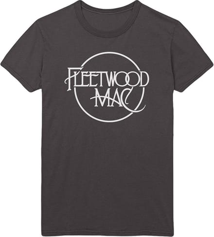 Fleetwood Mac - Classic Logo Heren T-shirt - M - Zwart