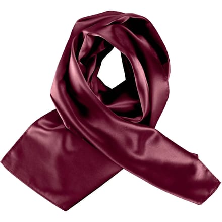 Kariban Satijnen sjaal K861 - Wine - One size