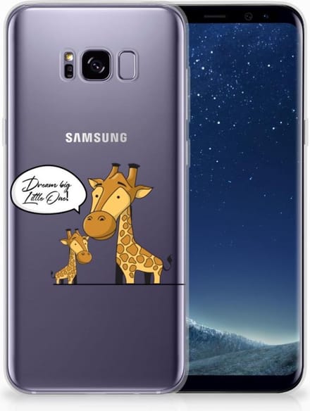 Samsung Galaxy S8 Plus Telefoonhoesje met Naam Giraffe