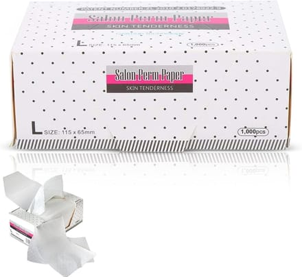 Ultra-dunne haarkrulpapier voor ademend haar, ideaal voor professionele kappers en thuisgebruik