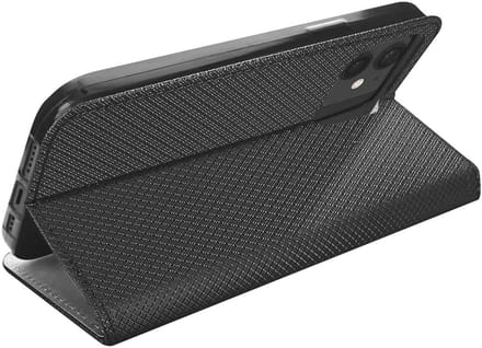 Jaym, Hoesje geschikt voor Apple iPhone 11 - Magnetisch Folio met Standaard, Zwart