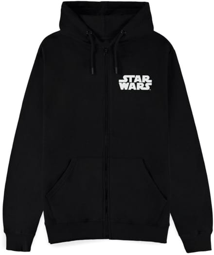 Star Wars The Mandalorian - Grogu Heren Vest met capuchon - zwart - L