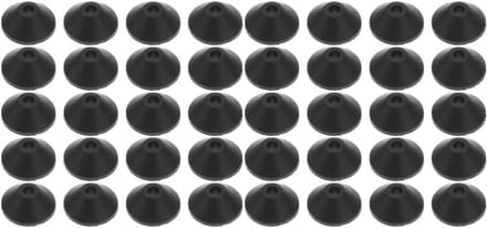 Set van 40 afdichtringen van rubber voor toiletbouten, waterdichte rubberen washers en schroeven