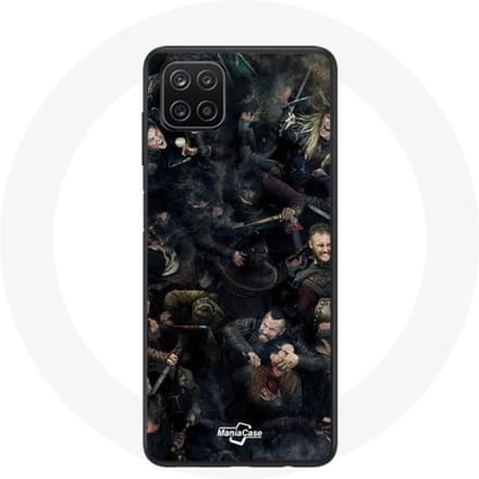 Coque pour Samsung Galaxy A12 Vikings Teaser Saison 6 Affiche Personnages Art