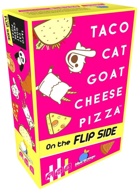 Taco Back Goat Cheese Pizza - Kaartspel - GERONIMO GAMES - Blue orange - Vanaf 8 jaar oud