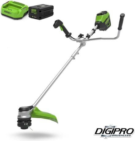 GREENWORKS 60V (1 x 4Ah accu) trimmer / bosmaaier