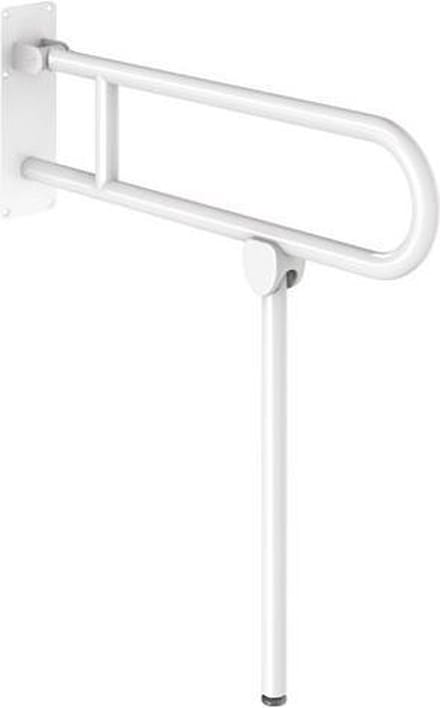 Delabie Opklapbare Basic Greep Met Voet Ø32 L.760 Wit Epoxy
