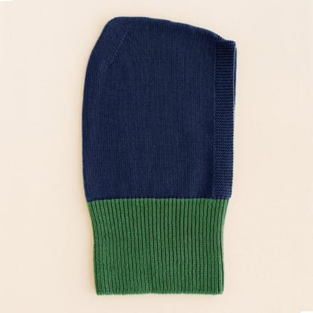HVID balaclava Eddy blue-grass green 1-3 jr