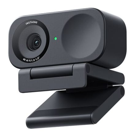 Insta360 Link 2C 4K AI-webcam voor PC/Mac: 1/2" Sensor, Automatische Kadrering, HDR, Gebarenbediening voor Streamen en Videobellen