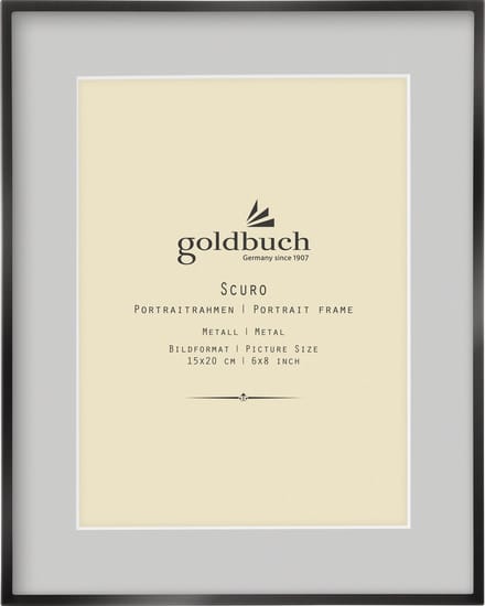 Goldbuch - Fotolijst Scuro - Zwart - 15x20 cm