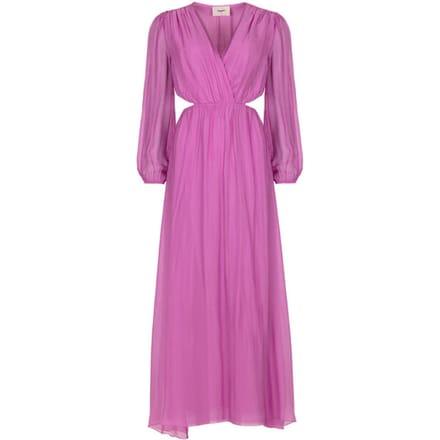 Freebird F-wv-silk-vis-26-1 Dames - Jurk - Paars - Maat S