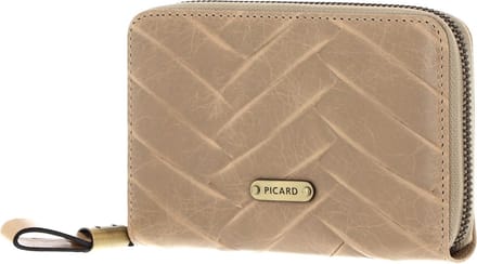 PICARD Portemonnee Basket 1 Zip Around Wallet Cookie Beige