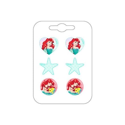 Disney Prinses Ariel oorbel set 3 paar