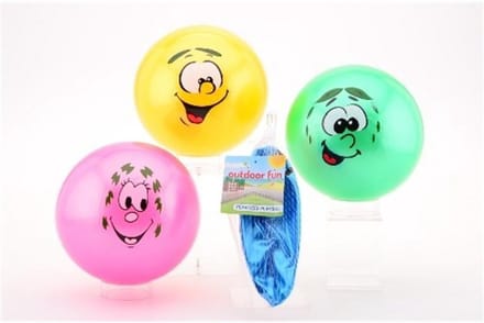 Smiley speelbal, ca. 23 cm