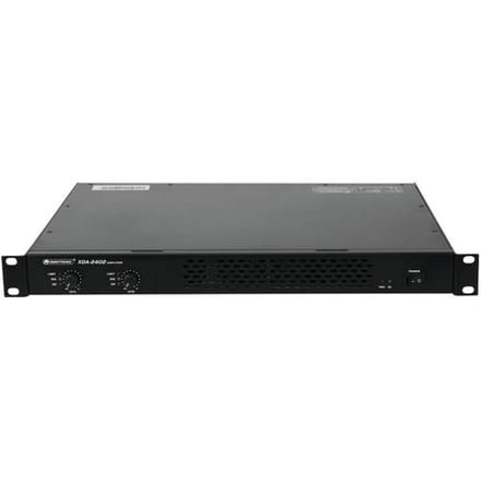 Omnitronic XDA-2402 PA-versterker RMS vermogen per kanaal op 4 Ω: 1200 W