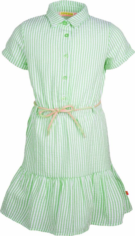 SOMEONE CONNIE-SG-51-E Meisjes Jurk - BRIGHT GREEN - Maat 104