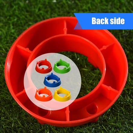 Voetbal Stabilisator - Bal Display - Training Verbeteren - Vierpunts Stabiliteit - 12.5 cm - Groen